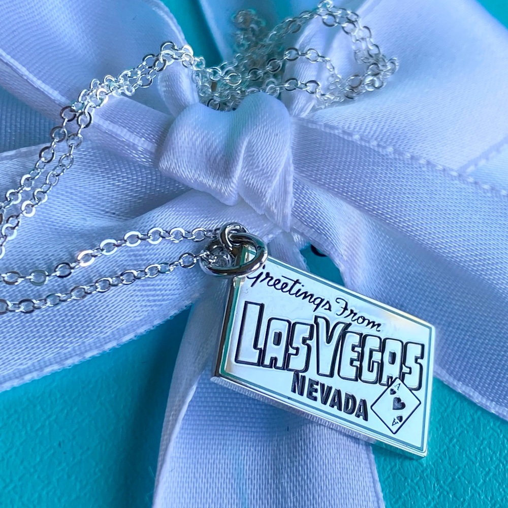 Tiffany & Co. New, Sterling Silver “Las Vegas” necklace. Retired, hard to find.